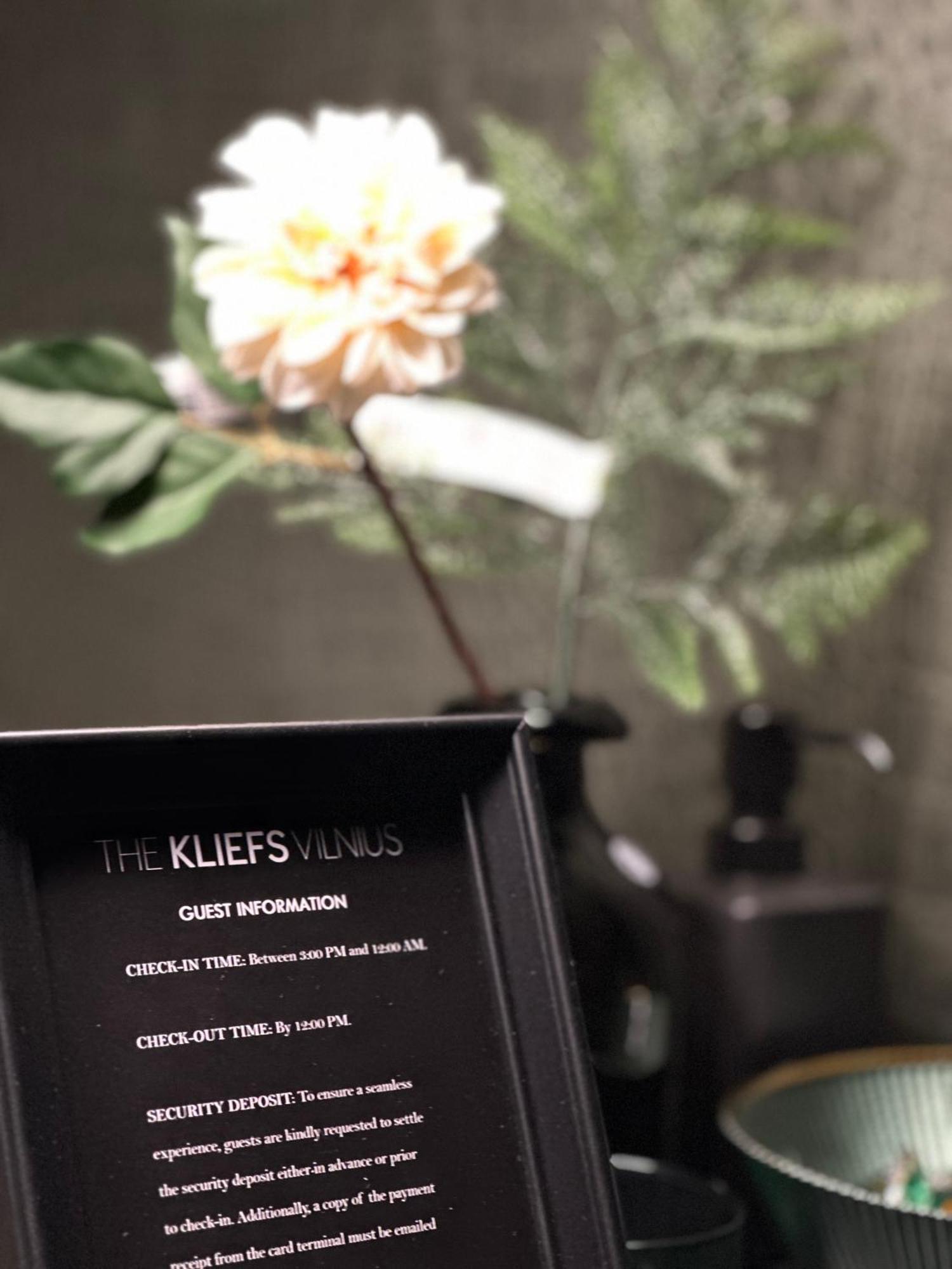The Kliefs Vilnius - Virtual Check-In Ostello Esterno foto